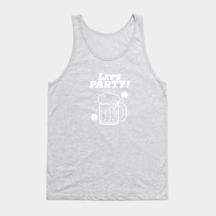 Let's Party St Patrick's Day Tank Top